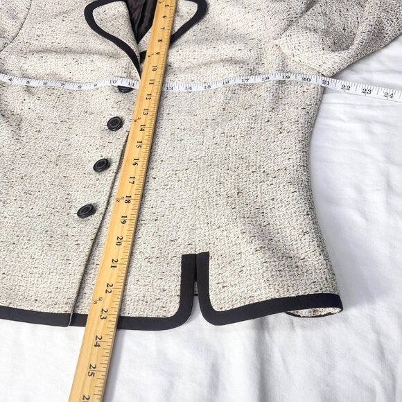 Le Suit 4 Button Blazer / Jacket | Size 12 - Picture 9 of 13